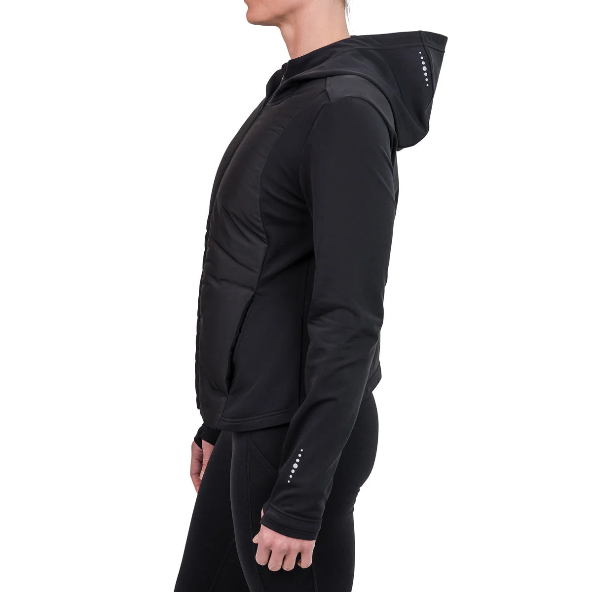 TUFF ATHLETICS - Veste Doublée Polaire pour Femme-costco-women's-fleece-lined-jacket-1815576-noir-black-2