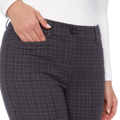 UP! - Pantalon en Coton Extensible pour Femme-women's-stretch-coton-pants-costco-2816134-gris-grey-5