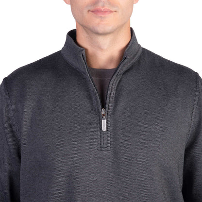 kirkland-signature-chandail-fermeture-glissière-quart-un-homme-men's-quarter-zip-sweater-10