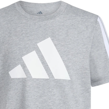 ADIDAS - Ensemble de 2 Chandails pour Garçon-Boys-2-T-Shirt-Set-Bleu-Gris-Blue-Grey-2269000-1915775