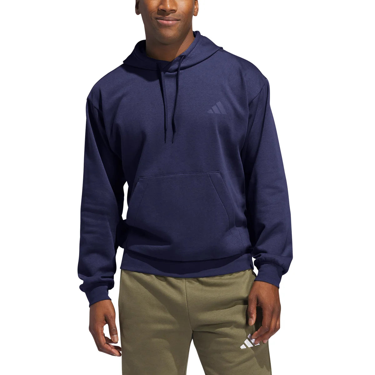 ADIDAS - Chandail à Capuche pour Homme-Mens-Fleece-Hoodie-Bleu-Marine-Blue-Navy-1898254-1911900
