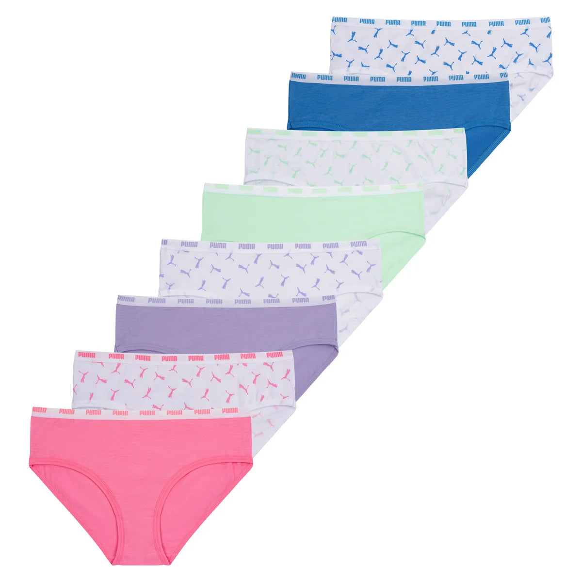 PUMA-PAQUET-8-CULOTTES-BIKINI-FILLES-GIRL'S-PACK-2