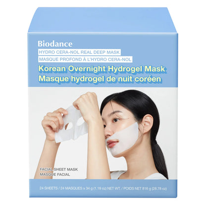 BIODANCE - Paquet de 24 Masques Profond à l'Hydro Cera-Nol-real-deep-mask-korean-overnight-hydrogel-nuit-coréen-costco-03637658