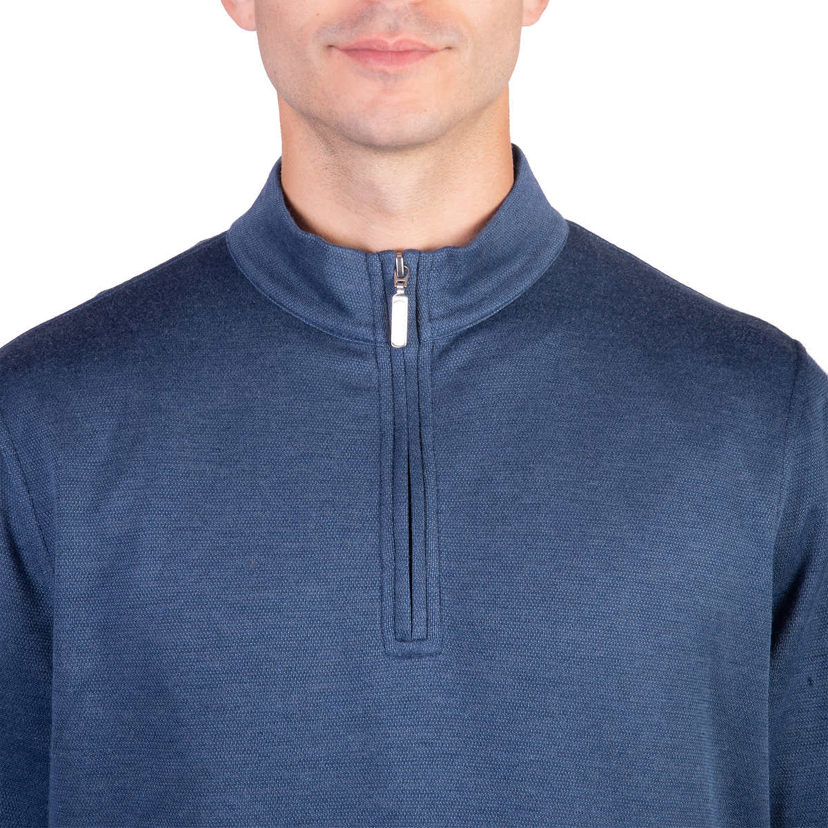 kirkland-signature-chandail-fermeture-glissière-quart-un-homme-men's-quarter-zip-sweater-4