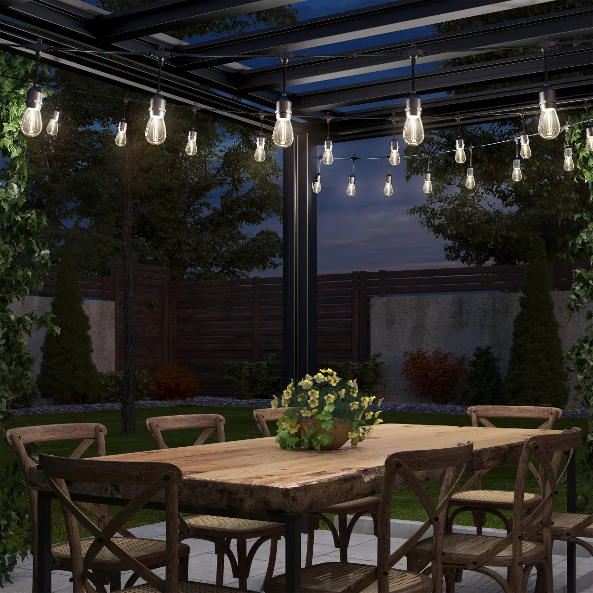 ARTIKA - Guirlande Solaire de 20 Ampoules à DEL Solar Blaze-led-bulb-solar-string-lights-costco-1806281-5