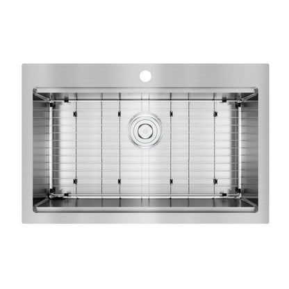 ARTIKA - Évier à Cuve Simple en Acier Inoxydable avec Accessoires-STAINLESS-STEEL-SINGLE-BOWL-SINK-KIT-NEWPORT-COSTCO-1845925-5