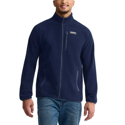 AUCLAIR - Veste à Fermeture Éclair pour Homme-men's-full-zip-fleece-jacket-costco-1706482-bleu-blue