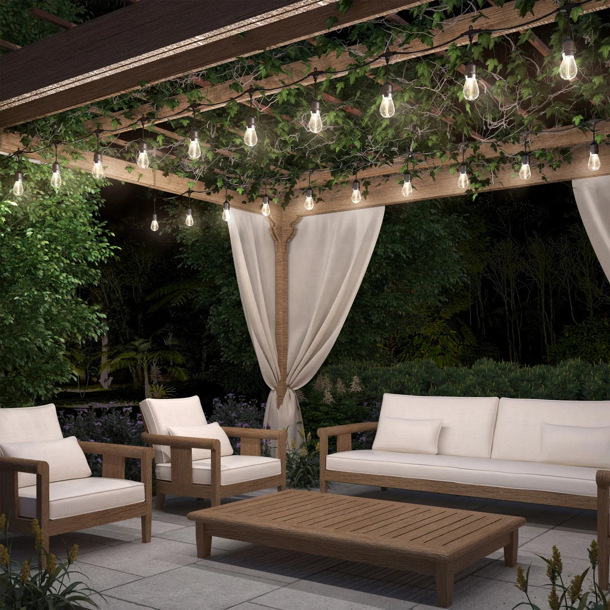 ARTIKA - Guirlande Solaire de 20 Ampoules à DEL Solar Blaze-led-bulb-solar-string-lights-costco-1806281-6