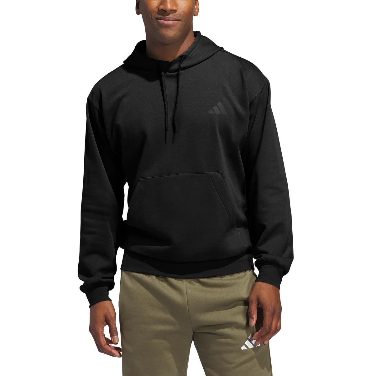 ADIDAS - Chandail à Capuche pour Homme-Mens-Fleece-Hoodie-Noir-Black-1898252-1911901