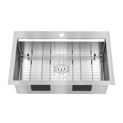ARTIKA - Évier à Cuve Simple en Acier Inoxydable avec Accessoires-STAINLESS-STEEL-SINGLE-BOWL-SINK-KIT-NEWPORT-COSTCO-184592-4