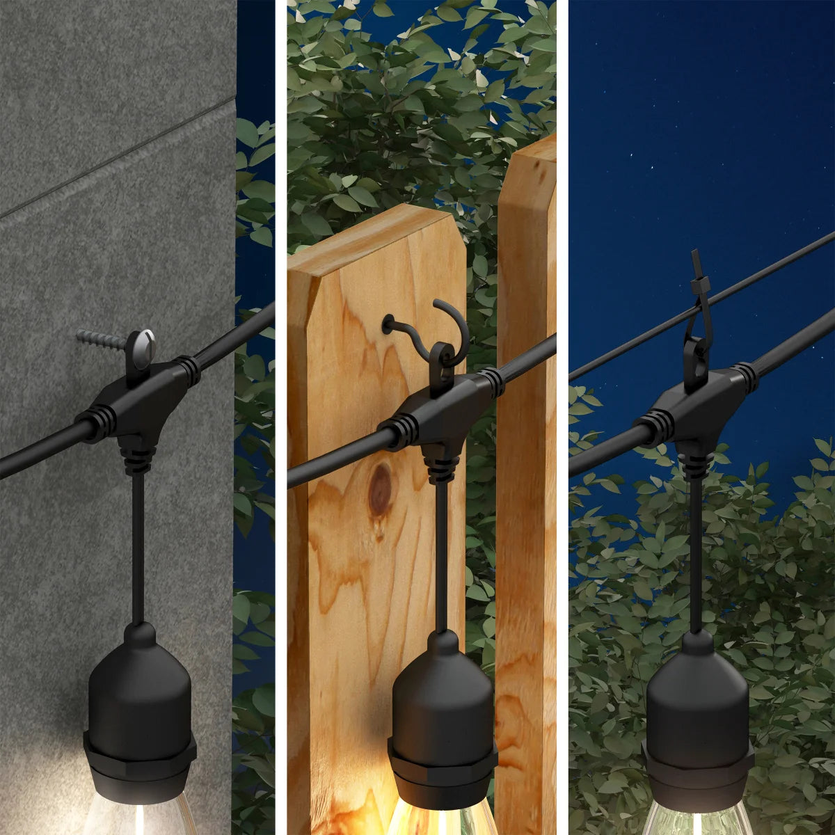 ARTIKA - Guirlande Solaire de 20 Ampoules à DEL Solar Blaze-led-bulb-solar-string-lights-costco-1806281-7