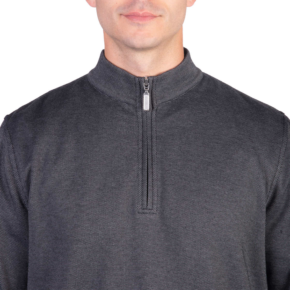kirkland-signature-chandail-fermeture-glissière-quart-un-homme-men's-quarter-zip-sweater-9