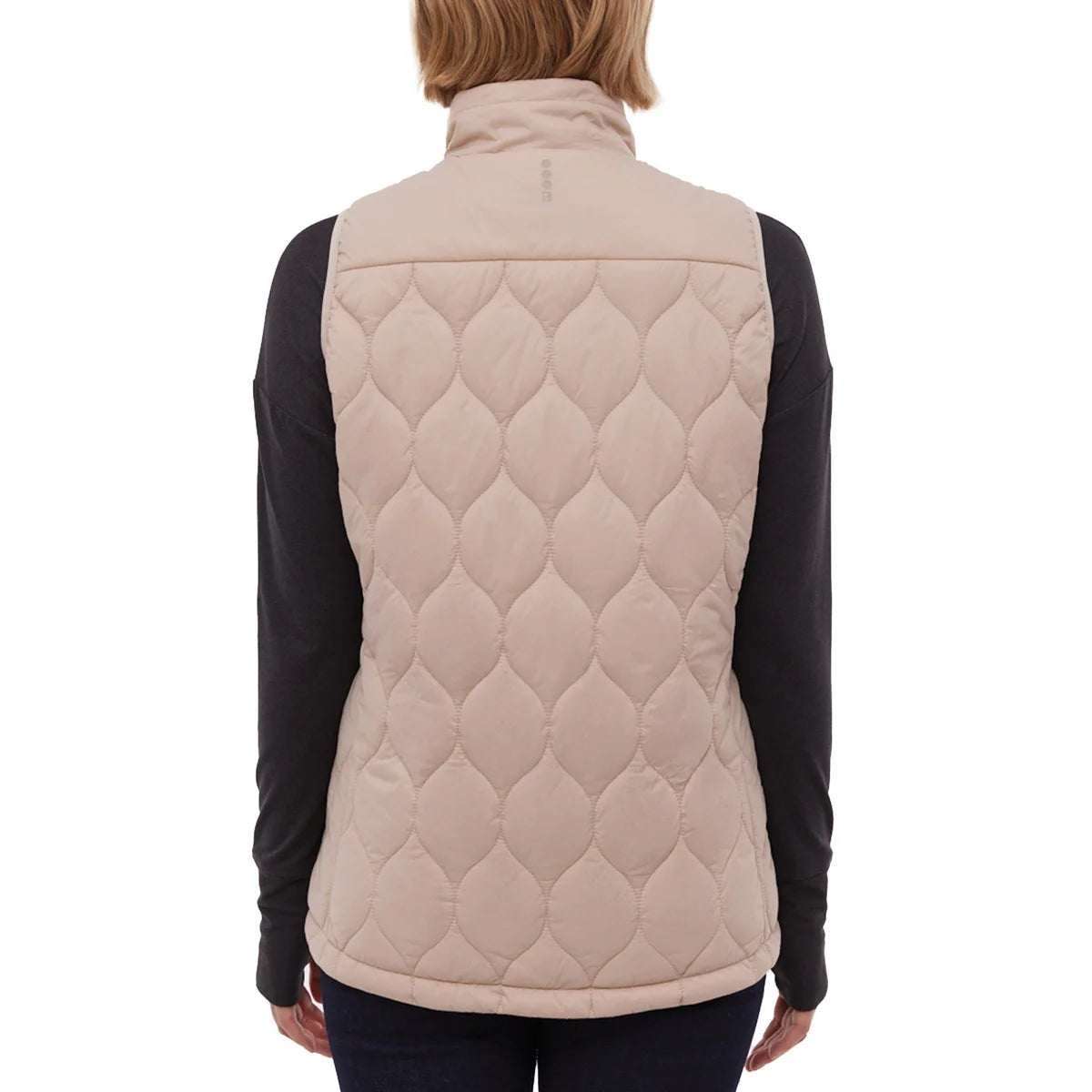 BENCH - Veste Sans Manche pour Femme-WOMEN'S-SLEEVELESS-VEST-COSTCO-1927230-1929626-BEIGE-CRÈME-CREAM-4