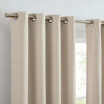 SUN+BLK - Ensemble de 2 Rideaux Totalement Obscurcissant Maxwell-beige-2-set-total-blackout-curtains-pack