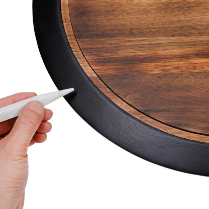 birdrock-home-plateau-tournant-avec-bord-de-tableau-à-craie-lazy-susan-with-chalkboard-edge-costco-1759380-4