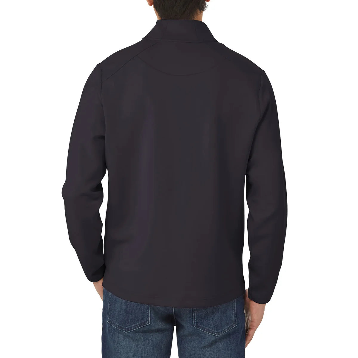 KIRKLAND SIGNATURE - Chandail Demi-Fermeture Éclair pour Homme-Mens-1/2-Zip-Pullover-Noir-Black-7771553-1916906