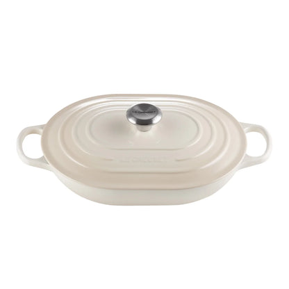 LE CREUSET - Cocotter Oblongue Signature de 3,4 L-oblong-casserole-oven-costco-1982169-1997545-meringue-blanc-white-cream-crème-2