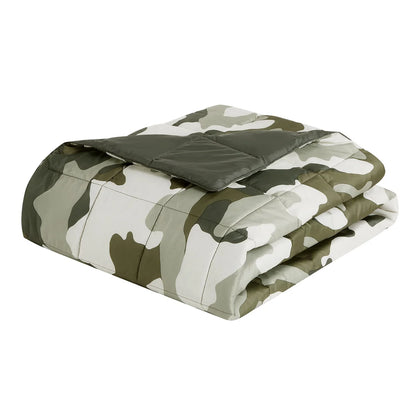 COLUMBIA - Jeté Compressible-packable-throw-costco-1850866-GREEN-VERT-2