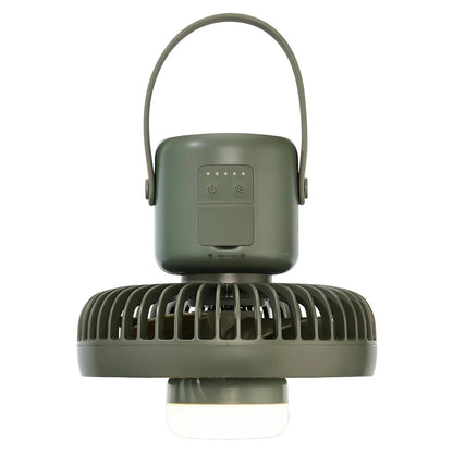 CAMELION - Ventilateur de Camping Rechargeable avec Lampe à DEL-rechargeable-camping-fan-with-led-ligt-costco-1819576-green-vert-3