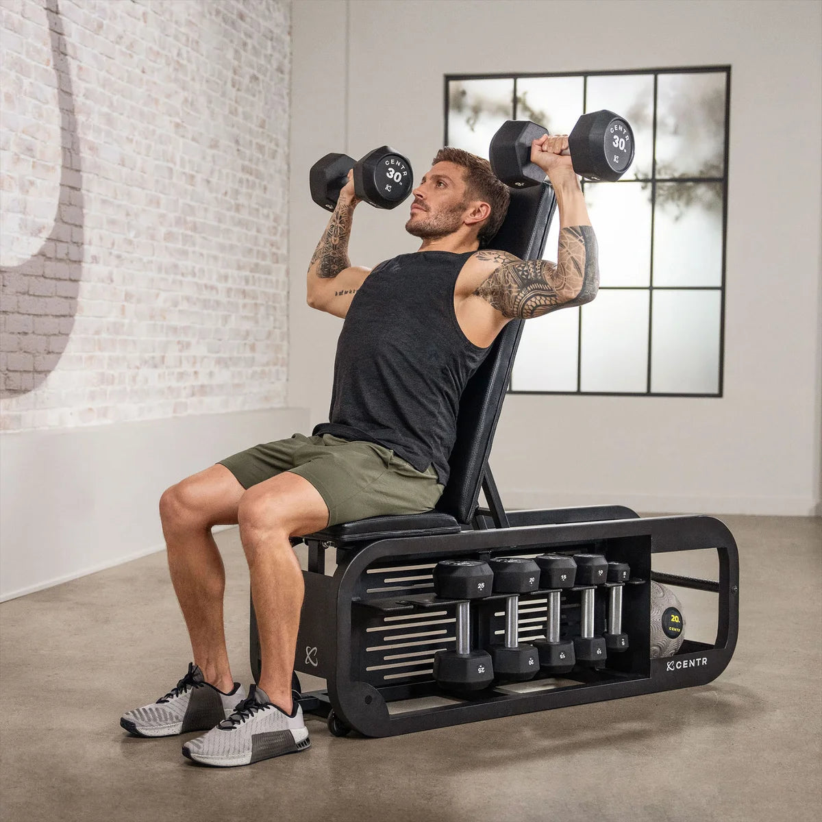 CENTR - Banc Fusion avec Rangement pour Haltères-bench-dumbbell-storage-costco-1857402-6