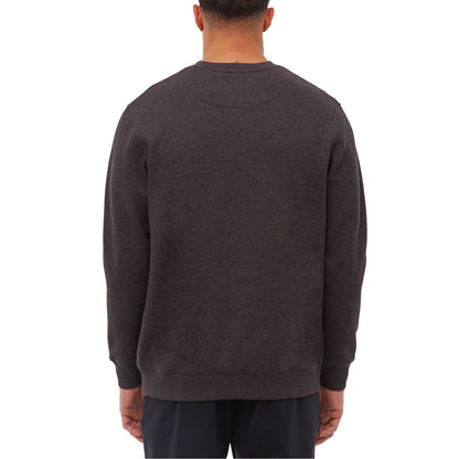 BENCH - Chandail Thermique Doublé pour Homme-Mens-Fleece-Lined-Thermal-Crewneck-Gris-Grey-1899556-1956581