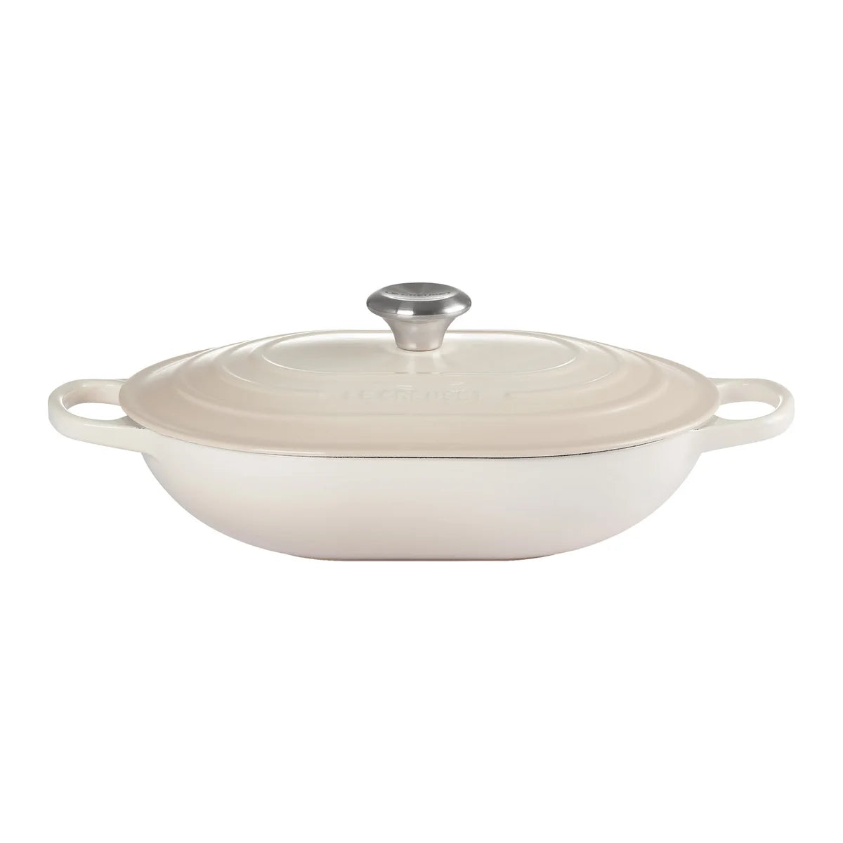 LE CREUSET - Cocotter Oblongue Signature de 3,4 L-oblong-casserole-oven-costco-1982169-1997545-meringue-blanc-white-cream-crème