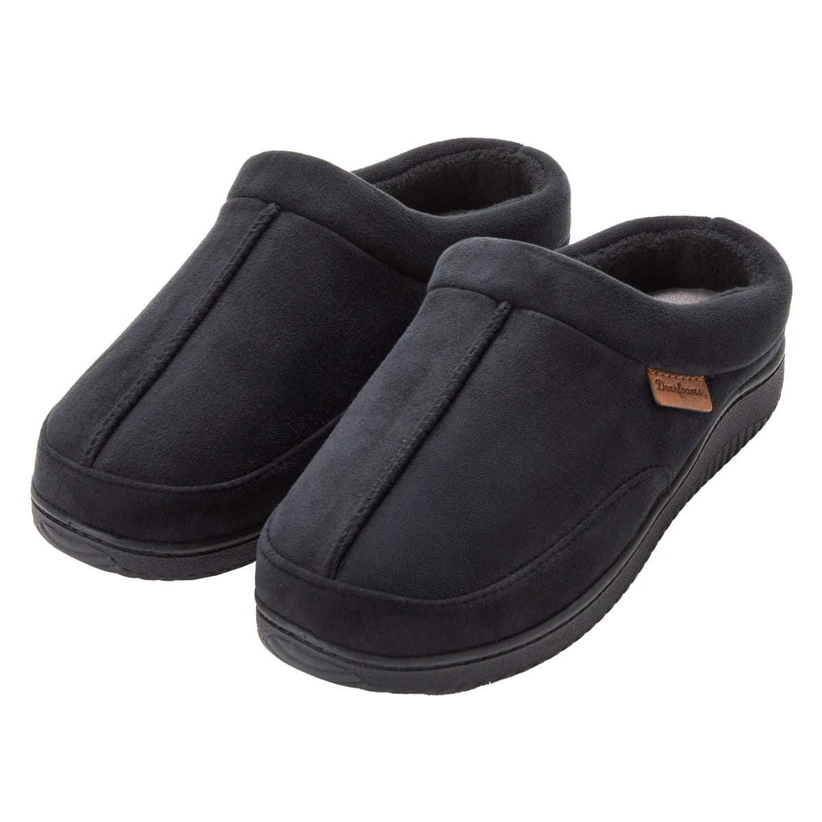 DEARFOAMS - Pantoufles pour Homme-Mens-Slippers-Noir-Black-1899650-1931944