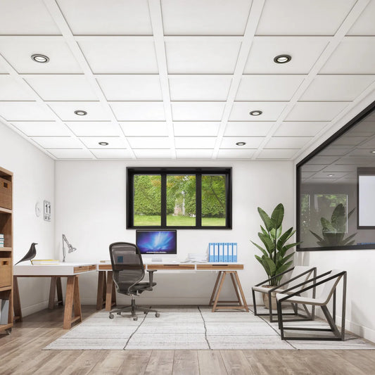 EMBASSY - Système de Plafond Suspendu de 60 Pieds Carrés-suspended-ceiling-system-squre-foot-costco-1695960-2
