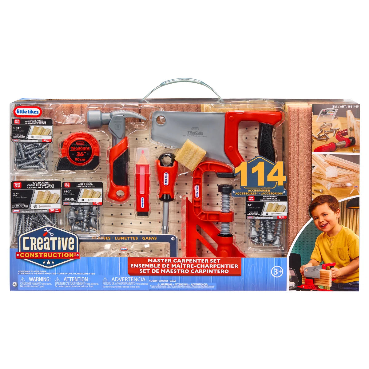 LITTLE TIKES - Ensemble de Maitre-Charpentier Creative Construction-master-carpenter-set-costco-1851465