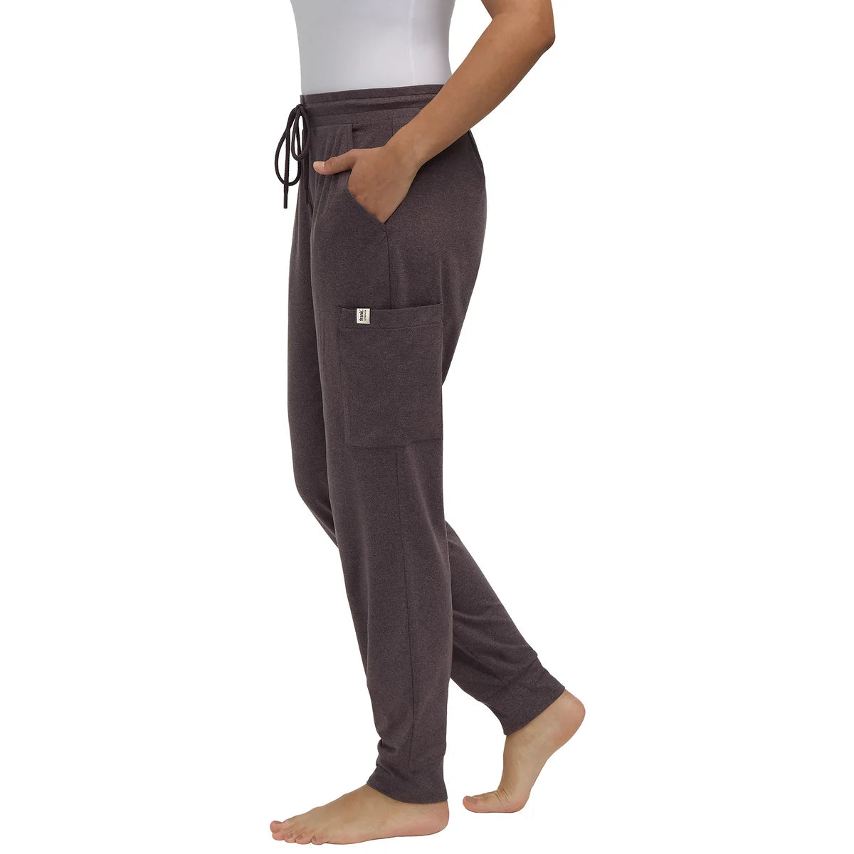 FRANK. BY FRANK AND OAK - Paquet de 2 Pantalons Cargo de Détente pour Femme-women's-lounge-pant-pack-costco-2915390-violet-purple-blue-bleu-4