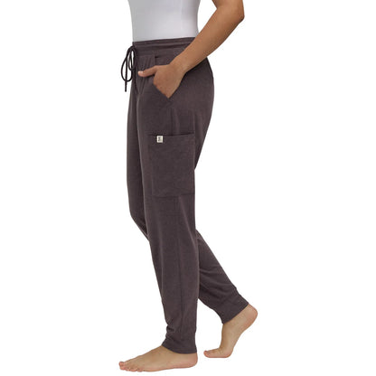 FRANK. BY FRANK AND OAK - Paquet de 2 Pantalons Cargo de Détente pour Femme-women's-lounge-pant-pack-costco-2915390-violet-purple-blue-bleu-4