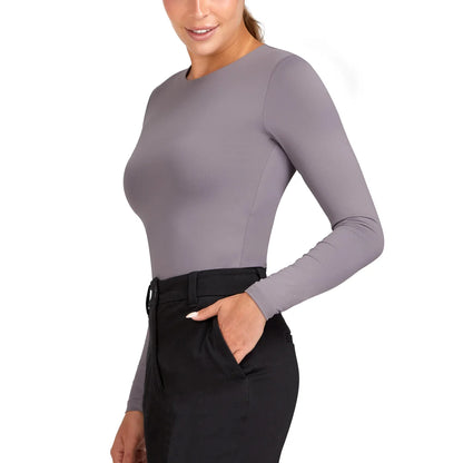 FRANK AND OAK - Paquet de 2 Chandails à Manches Longues Ajustés pour Femme-women's-contour-long-sleeve-tee-costco-2928451-5