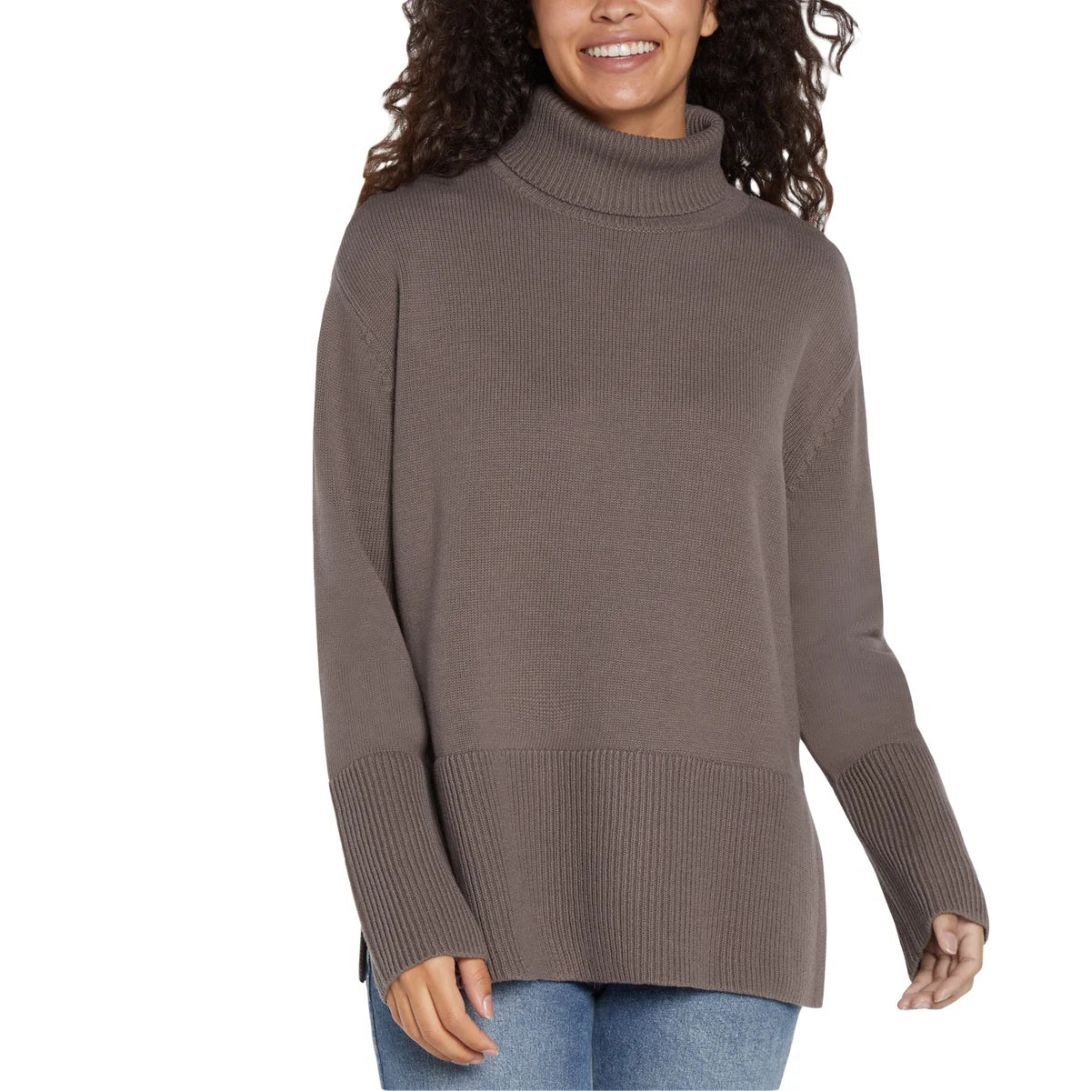 GAP - Chandail à Col Roulé pour Femme-WOMEN'S-TURTLENECK-SWEATER-COSTCO-18709635-BRUN-BROWN