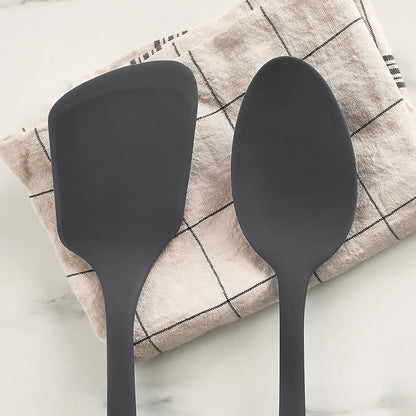 GIR ESSENTIALS - Ensemble de 10 Ustensiles en Silicone-piece-silicone-utensil-set-costco-1839700-gris-grey-3