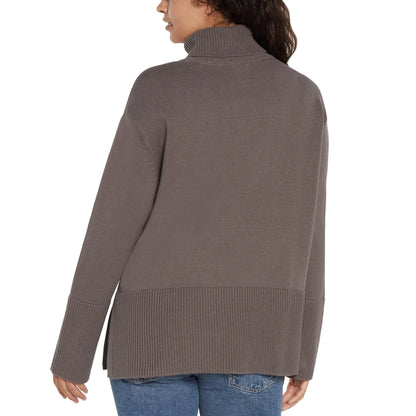 GAP - Chandail à Col Roulé pour Femme-WOMEN'S-TURTLENECK-SWEATER-COSTCO-18709635-BRUN-BROWN-3