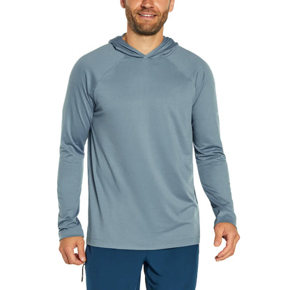 GAPFIT - Chandail à Capuchon Sport pour Homme-Mens-Active-Hoodie-1908049-1942622-Bleu-Blue