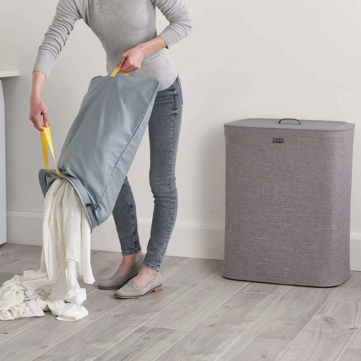 JOSEPH JOSEPH - Panier à Linge de 90 Litres Tota-laundry-basket-costco-1787076-4
