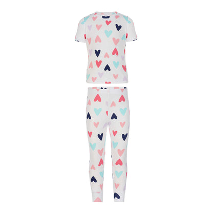 kirkland-signature-pyjama-4-pièces-fille-enfant-kids-piece-pajama-set-girl-3