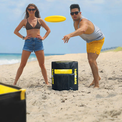 KAN JAM - Jeu de Disque Format Voyage-travel-disc-game-black-yellow-jaune-noir-costco-1777162-4
