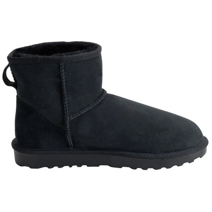 KIRKLAND SIGNATURE - Bottes en Peau de Mouton pour Femme-womens-Shearling-Boots-Noir-Black-7771757-1916441
