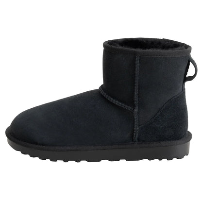 KIRKLAND SIGNATURE - Bottes en Peau de Mouton pour Femme-womens-Shearling-Boots-Noir-Black-7771757-1916441