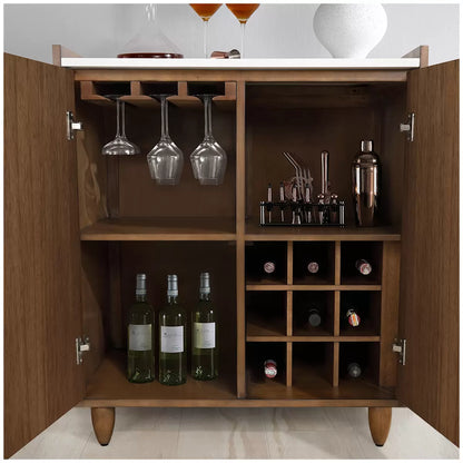 LOXLEY ROWE - Meuble Bar avec Rangement Andrea *Tel Quel*