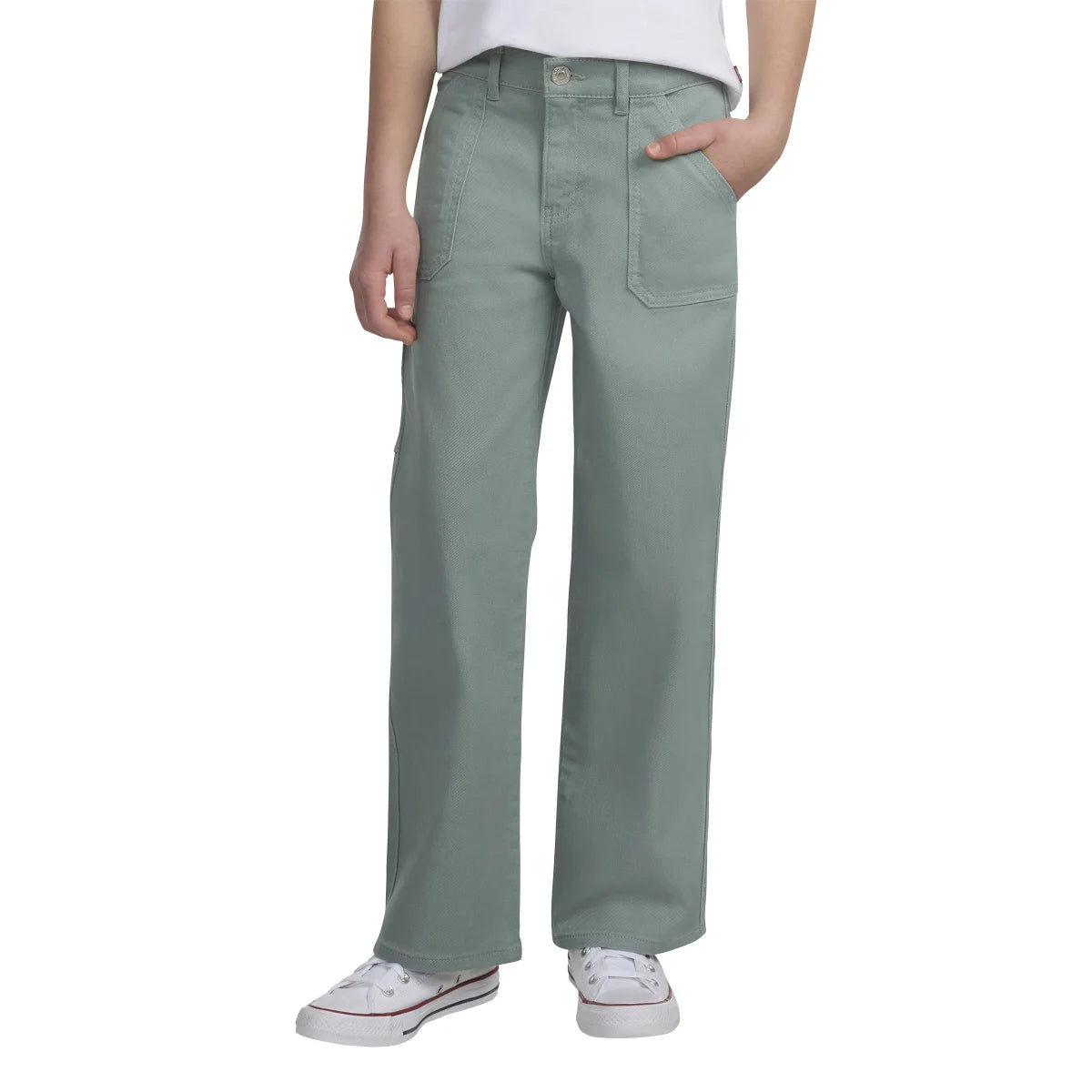 LEVI'S - Pantalon pour Fille-Girls-Pant-Vert-Green-4581212-1902138