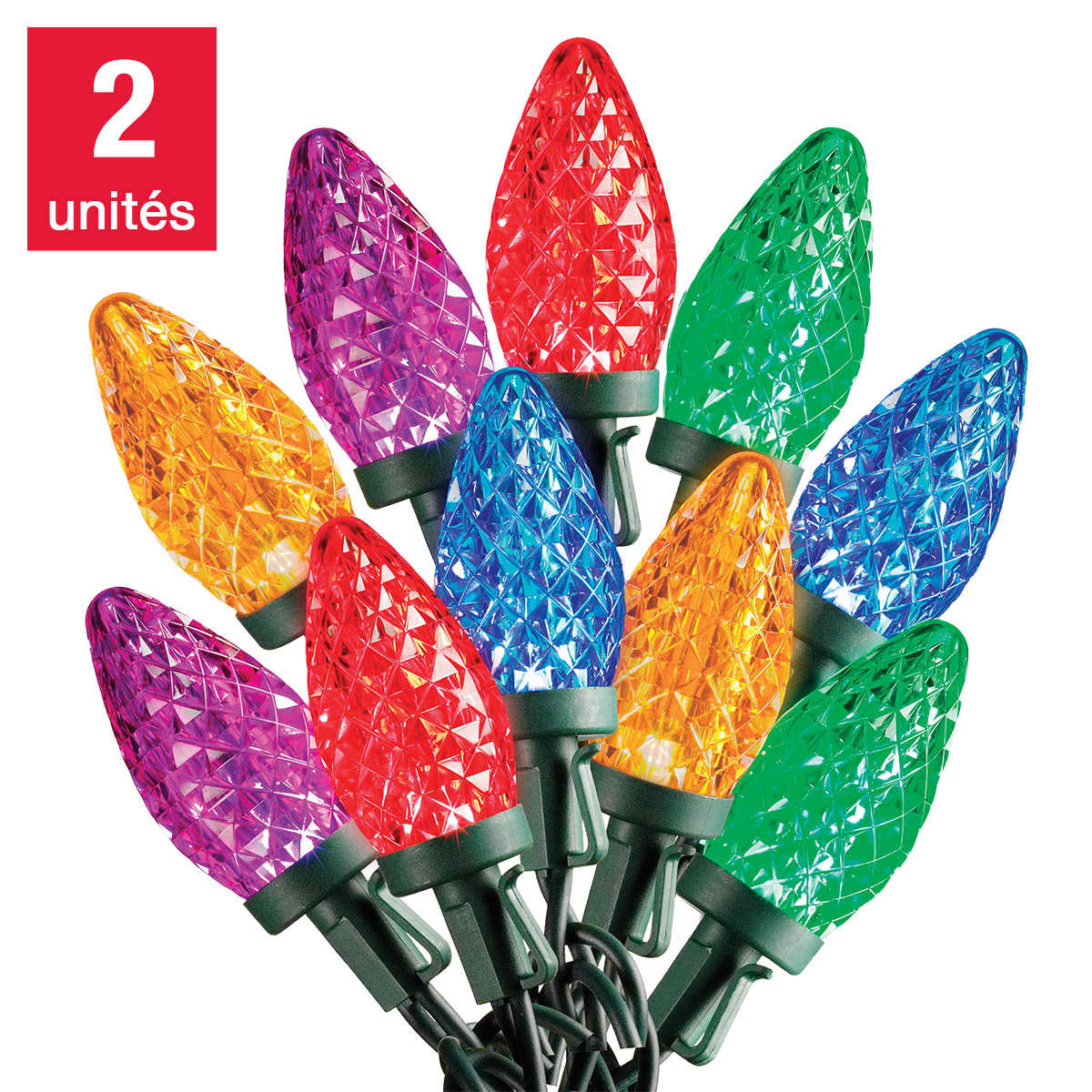sylvania-ensemble-2-guirlandes-50-lumières-noel-del-c9-multicolore-lights-led-sets-lights-christmas