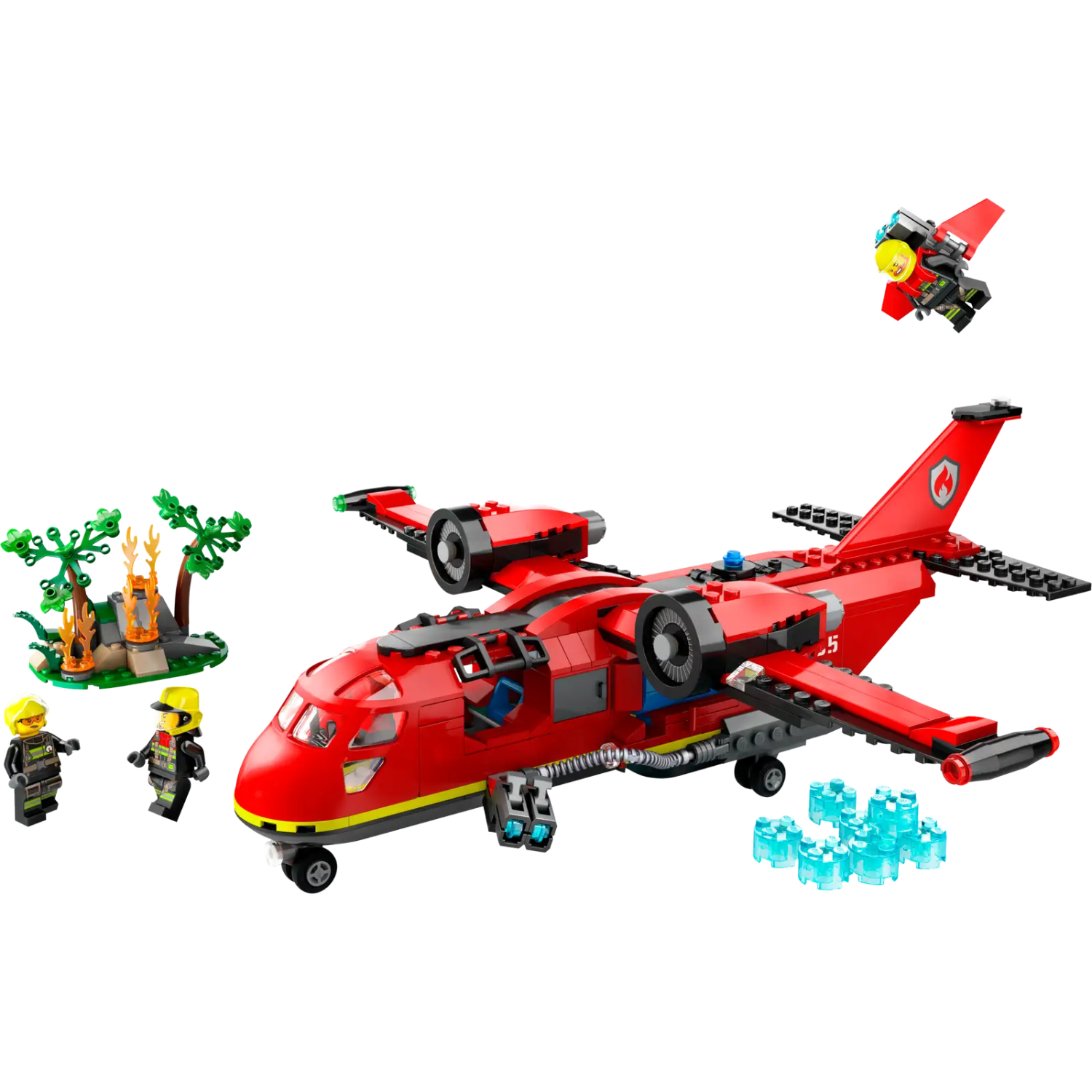 LEGO CITY - L'Avion de Sauvetage des Pompiers 60413-fire-rescue-plane-costco-2460413-3
