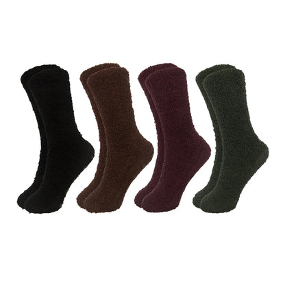 LAZYPANTS - Paquet de 4 Paires de Chaussettes Antidérapantes Pour Femme-Womens-4-Pack-Non-Slip-Socks-Noir-Black-1919417-1953156