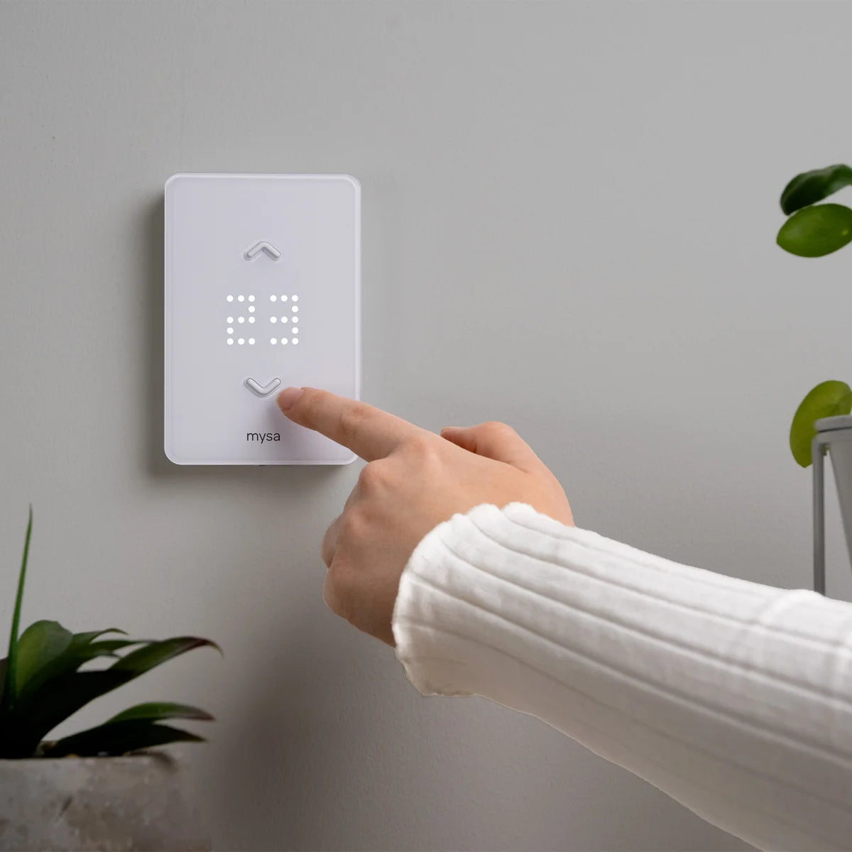 MYSA - Paquet de 4 Thermostats Intelligents pour Plinthes Chauffantes Électriques-pack-smart-thermostat-electric-baseboard-heaters-costco-1806837-6