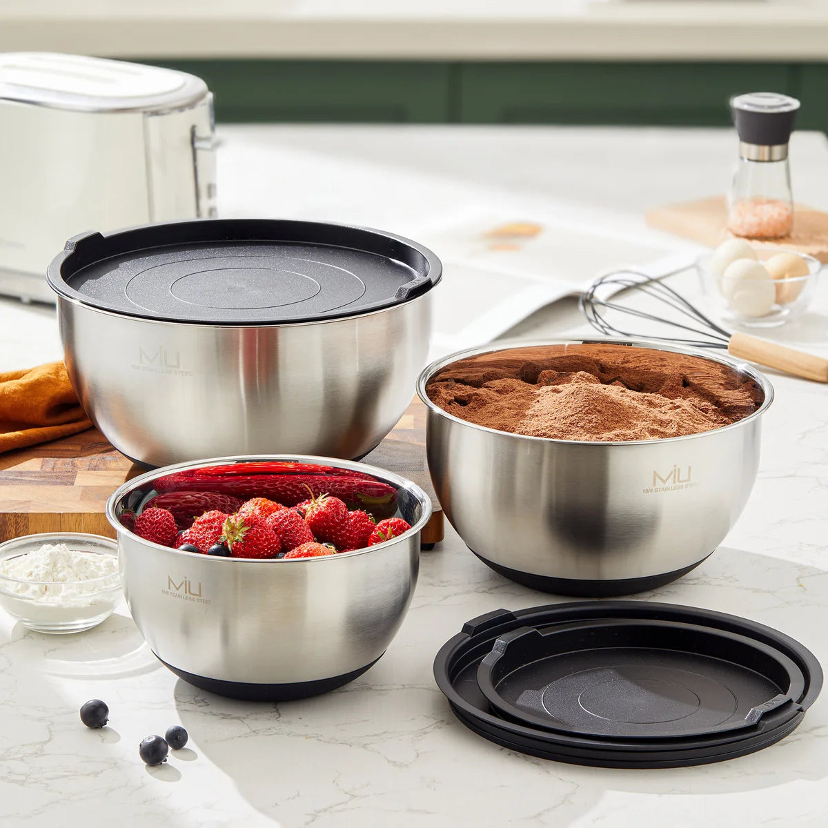 MIU - Ensemble de 3 Bols à Mélanger avec Couvercles-mixing-bowls-lids-piece-costco-2819867-4