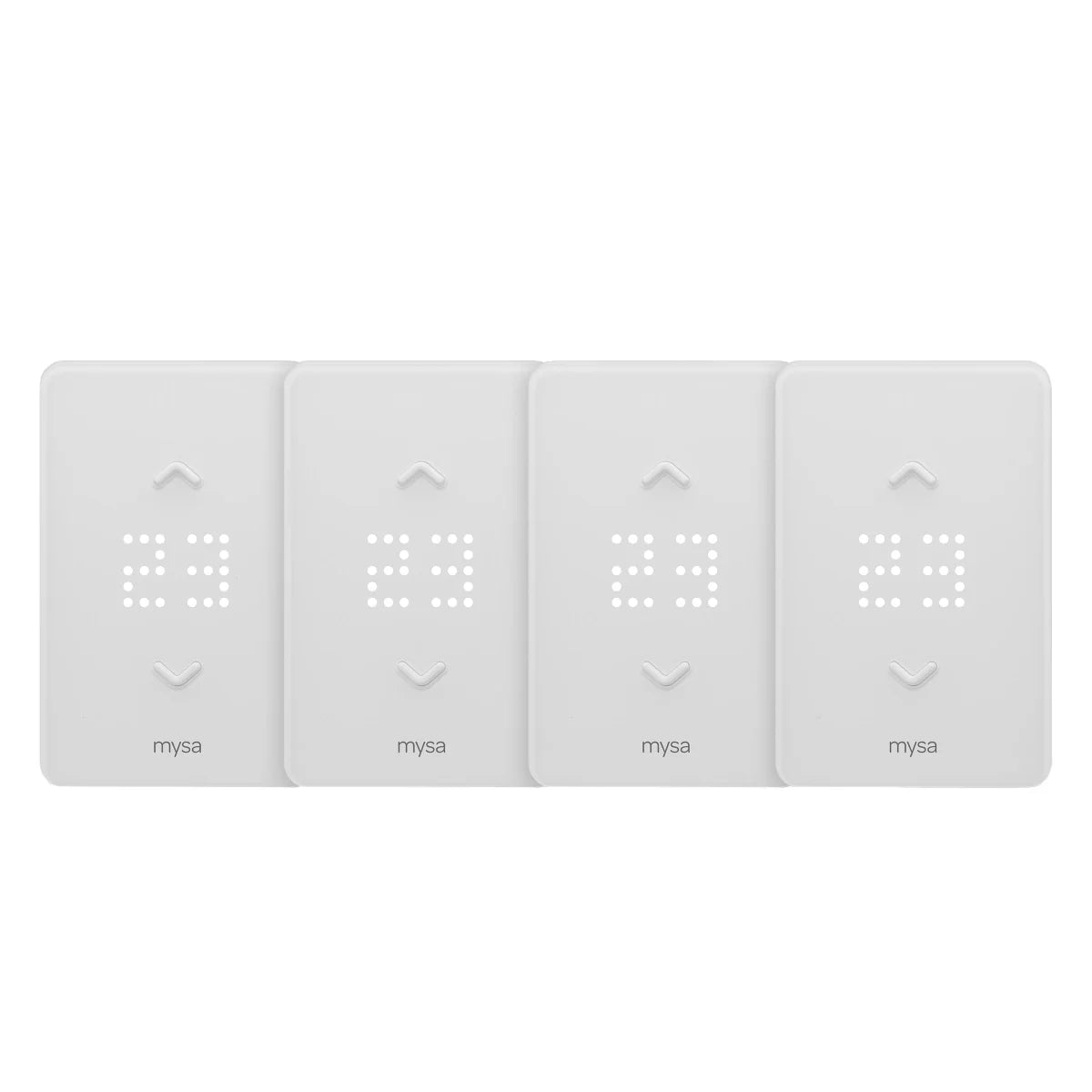 MYSA - Paquet de 4 Thermostats Intelligents pour Plinthes Chauffantes Électriques-pack-smart-thermostat-electric-baseboard-heaters-costco-1806837