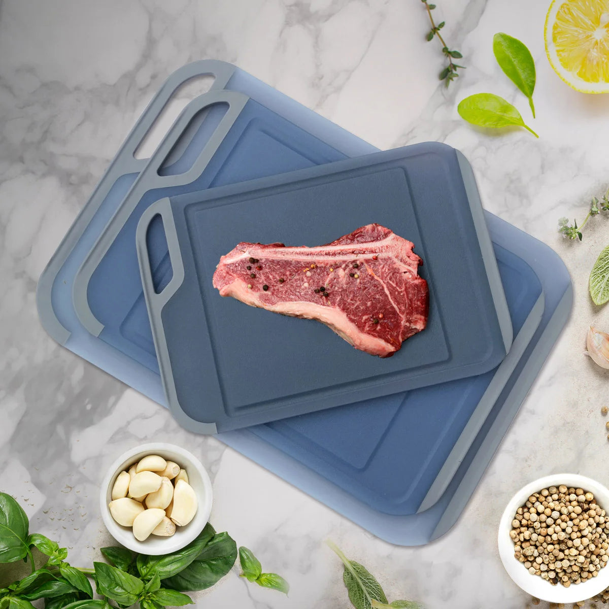 NEOFLAM - Ensemble de 3 Planches à Découper Translucides-set-piece-cutting-boards-translucent-costco-1796177-2